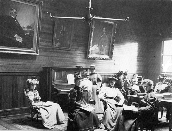 College of Music Class circa 1885