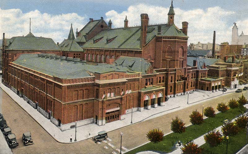 Music Hall's Central Parkway Entrance, 1928