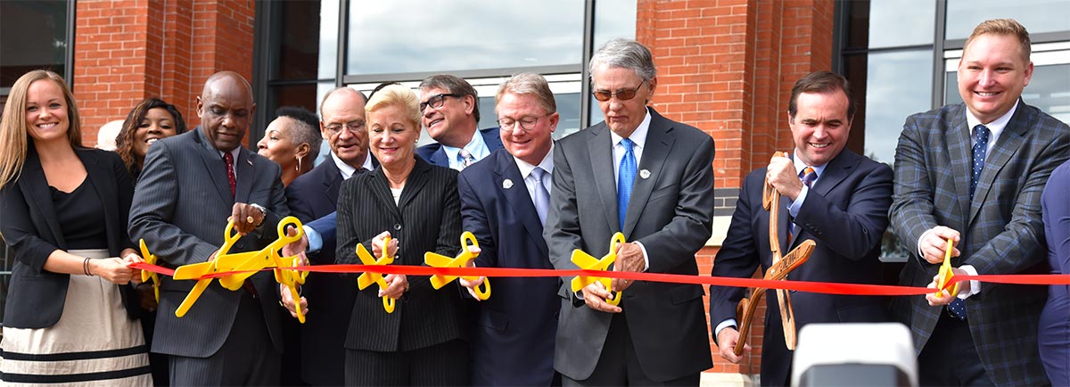 Ribbon Cutting marking the Official Opening of Cincinnati Music Hall