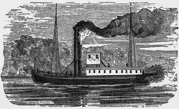 An 1815 Steamboat, Enterprise, Louisville