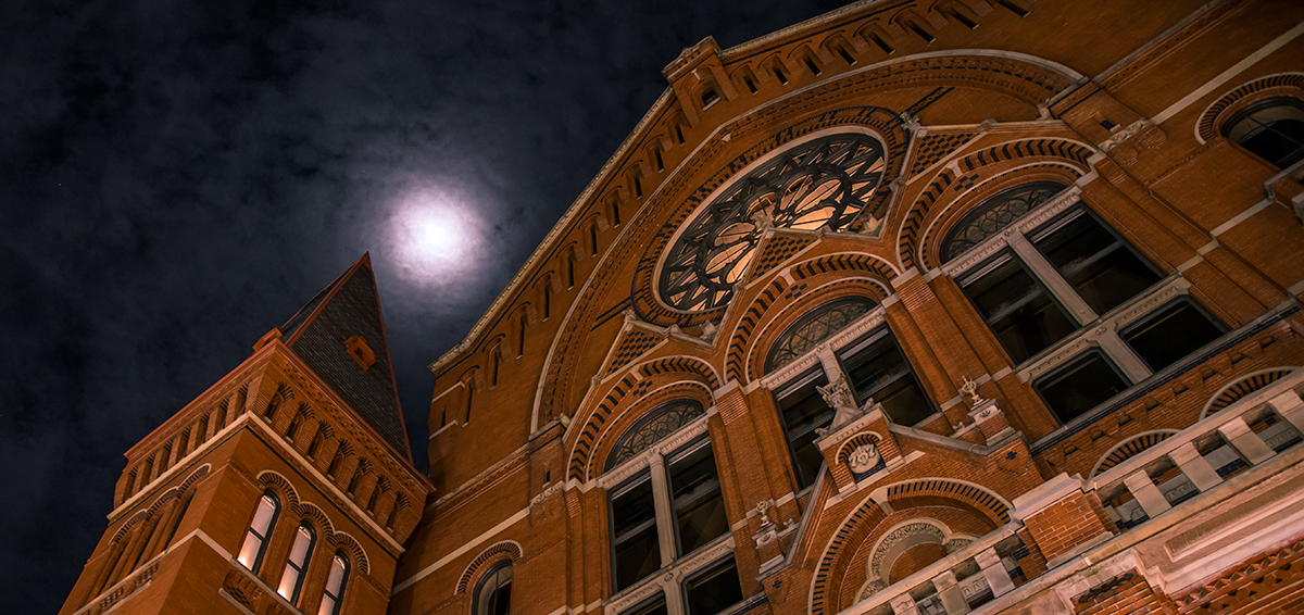 Moon over Music Hall