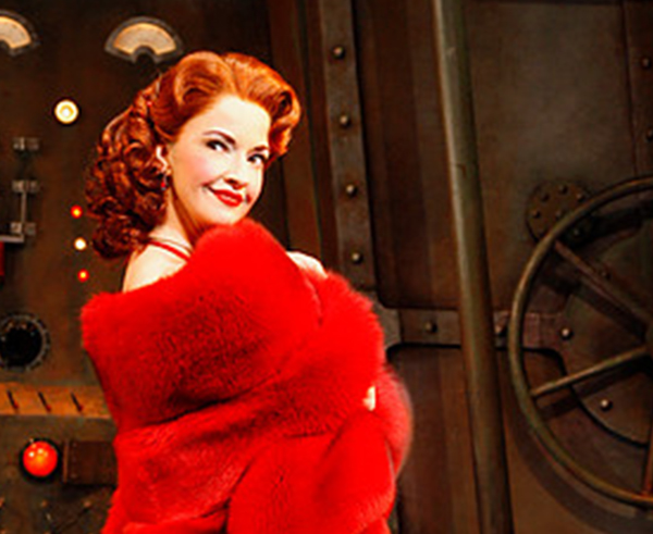Michele Ragusa as Elizabeth in the Broadway production of Young Frankenstein