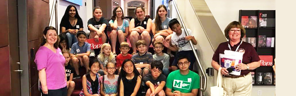 Students in the West Chester Silver Strings Program at Music Hall