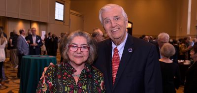 Linda and Don Siekmann at Unwrapped! October 2017