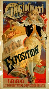 poster for 1886 Industrial Exposition