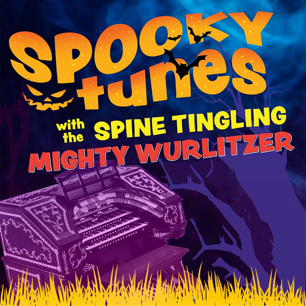 Spooky Tunes with the Mighty Wurlitzer Organ