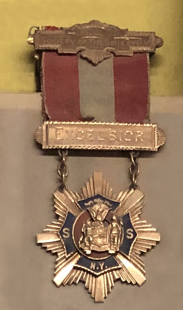medal presented to Sissieretta Jones in 1892 at Carnegie. On loan to the Rose Museum at Carnegie Hall by the Moorland Spingarn Research Center, Howard University