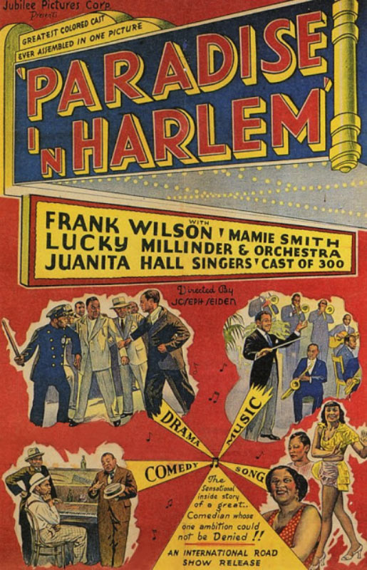 Paradise in Harlem, Jubilee Pictures Corp., movie poster