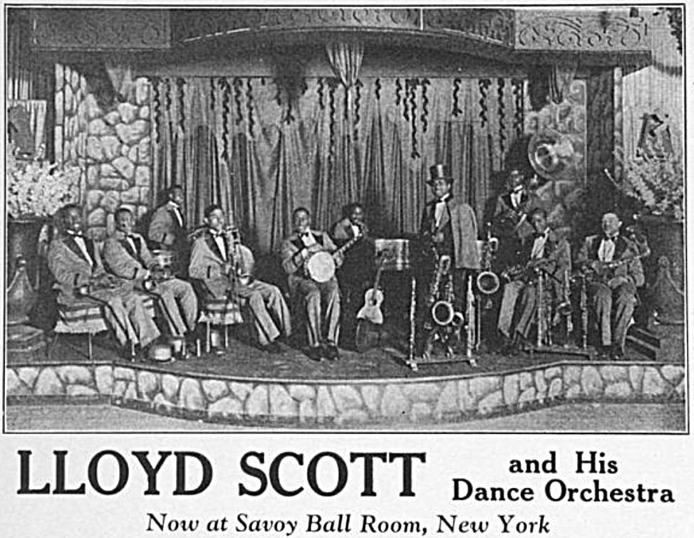 07. Lloyd Scott, Savoy Ballroom, New York in Music Hall Images/Greystone.