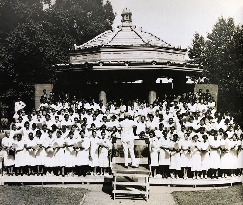June Festival, Eden Park Pavilion, Courtesy Cincinnati History Library