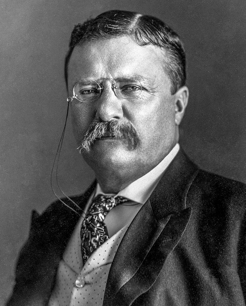 Theodore Roosevelt, 1901-1909, 26th Presdient of the U.S., by Pach Bros.