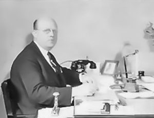 John J. Behle at his desk