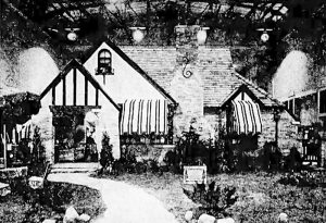 A Photo of the 1927 Model Home, as built inside Music Hall