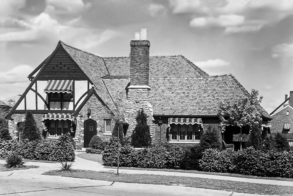 The 1929 Model Home, which was built in Bond Hill.