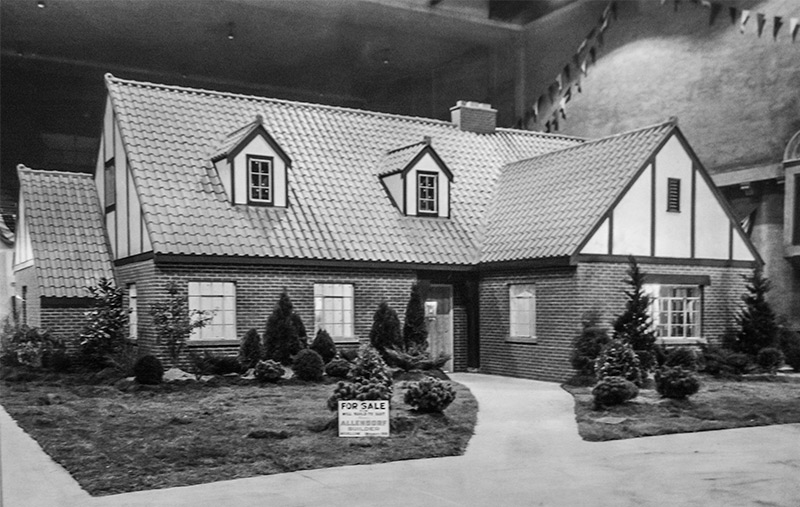 The 1933 Model Home, inside Music Hall