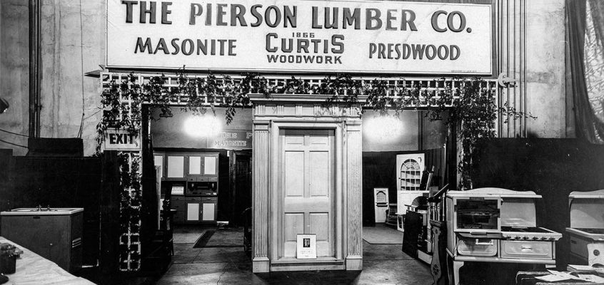 The Pierson Lumber Company exhibit.