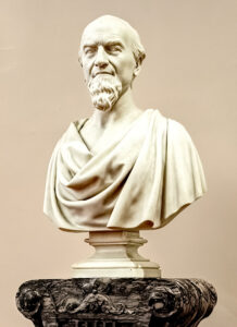 Bust of Charles Aiken in Cincinnati Music Hall