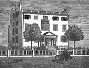 Etching - Cincinnati Orphan Asylum