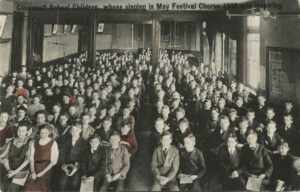 Cincinnati School Children May Festival Chorus, 1908.