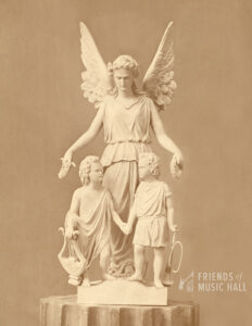 Modello of Angel of Music Statue, Donated to FMH Archives by Philip D. Spiess II