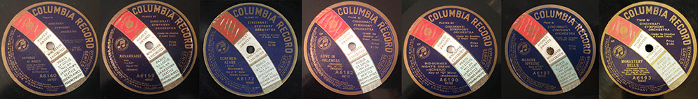 Columbia Records, Ysaÿe and CSO.