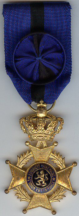 Order of Leopold II Medal.