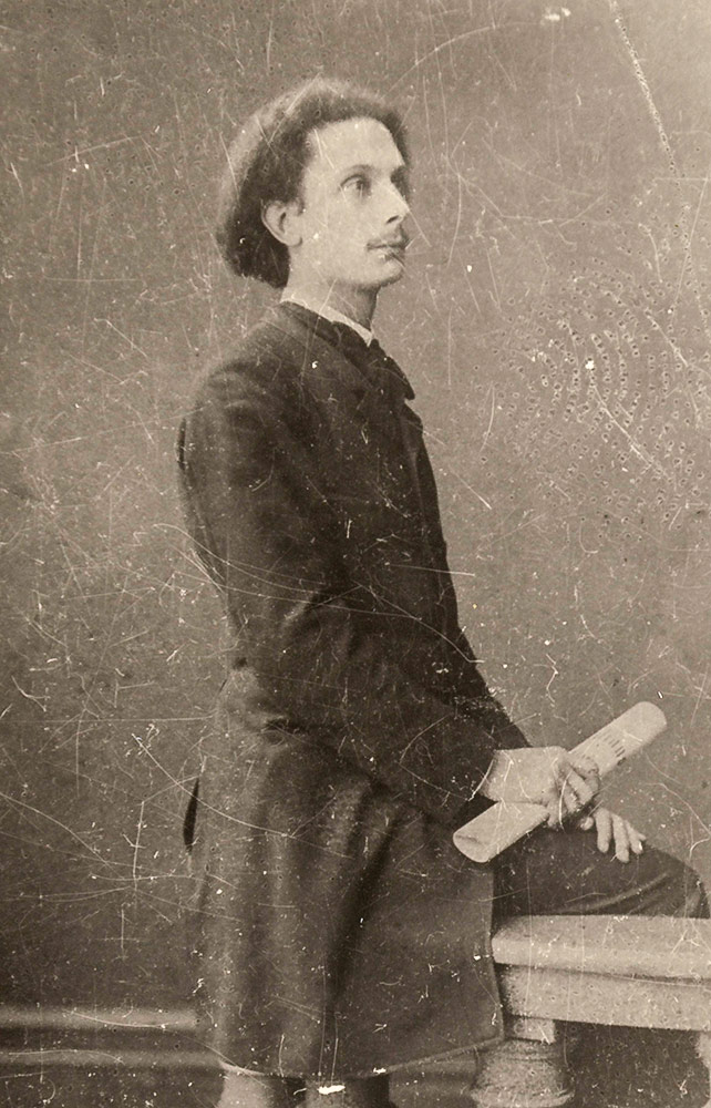 Photo of Théophile Ysaÿe (1865-1918).