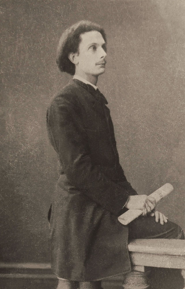 Photo of Théophile Ysaÿe (1865-1918).
