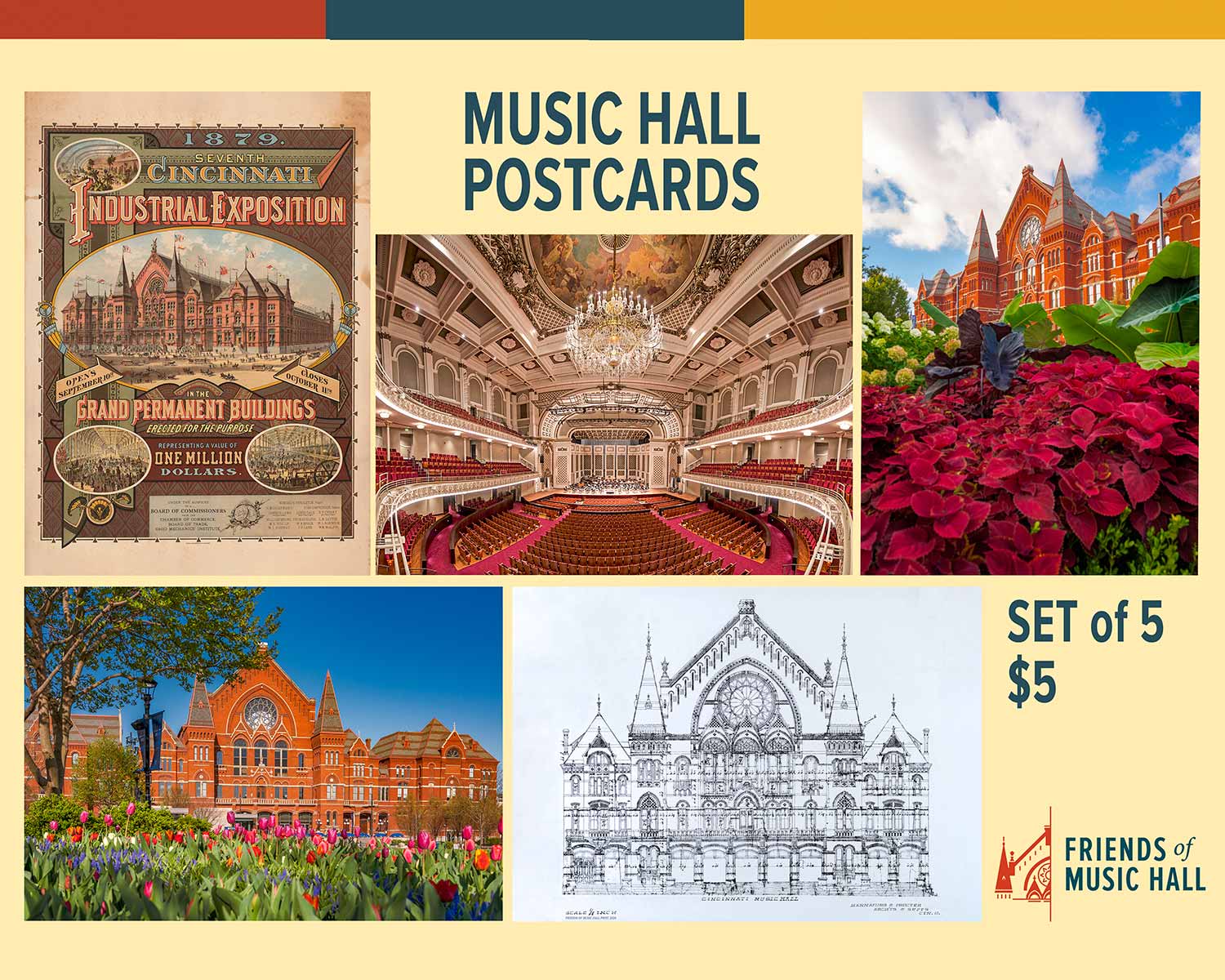 Music Hall Postcards