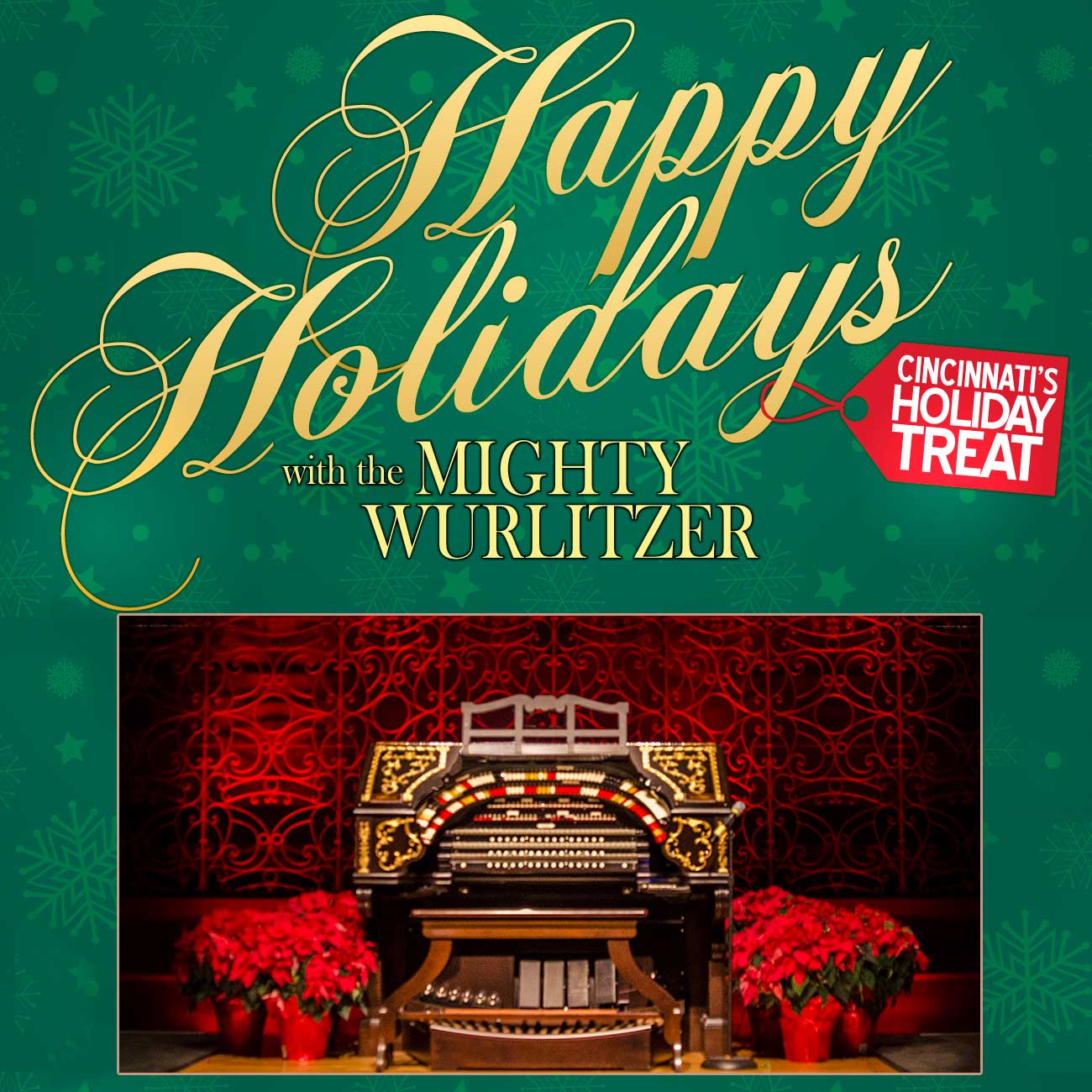 Happy Holidays with the Mighty Wurlitzer Organ