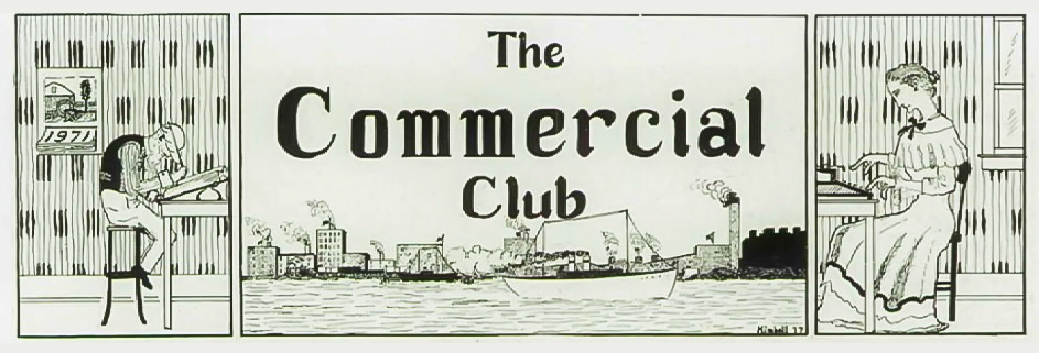 The Commercial Club, Woodward High School, The Annual, 1917, p. 115.
