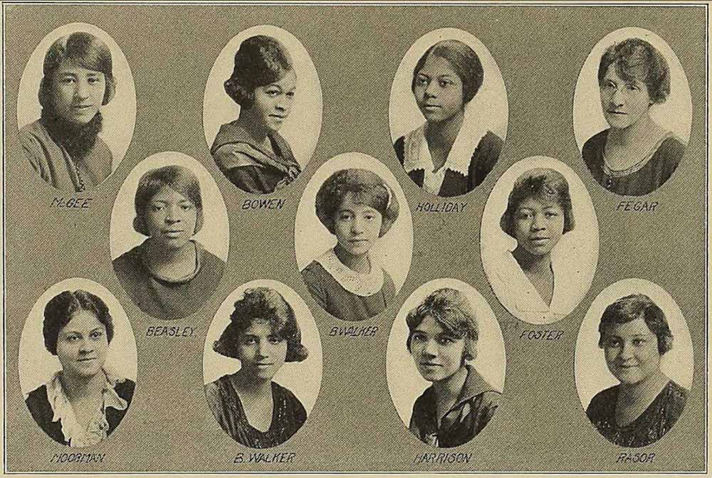 1922, Alpha Kappa Alpha Sorority, University of Cincinnati, Cincinnatian, p.285.