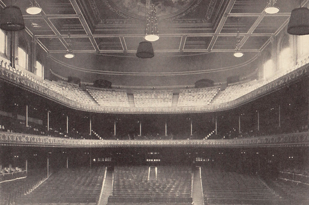 Springer Auditorium, c. 1928, Friends of Music Hall Archives