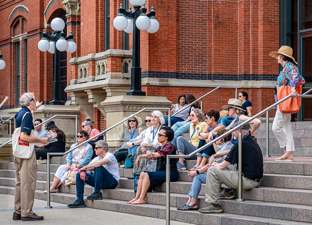 May 2023 special outdoor tour for Mother's Day, led by long-time FMH volunteer Fred Warren.