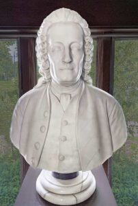 Bust of Emanuel Swedenborg (1880) by Preston Powers, Glendale New Church.