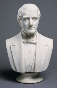 Marble Bust of Reuben R. Springer (1880) by Preston Powers, Cincinnati Art Museum; Gift of the Artist, 1983.306, Image Courtesy of Cincinnati Art Museum.