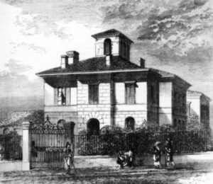 Villa Powers, Thomas Ball Studio-behind, Harper’s Weekly, Oct. 4, 1873, p.869.