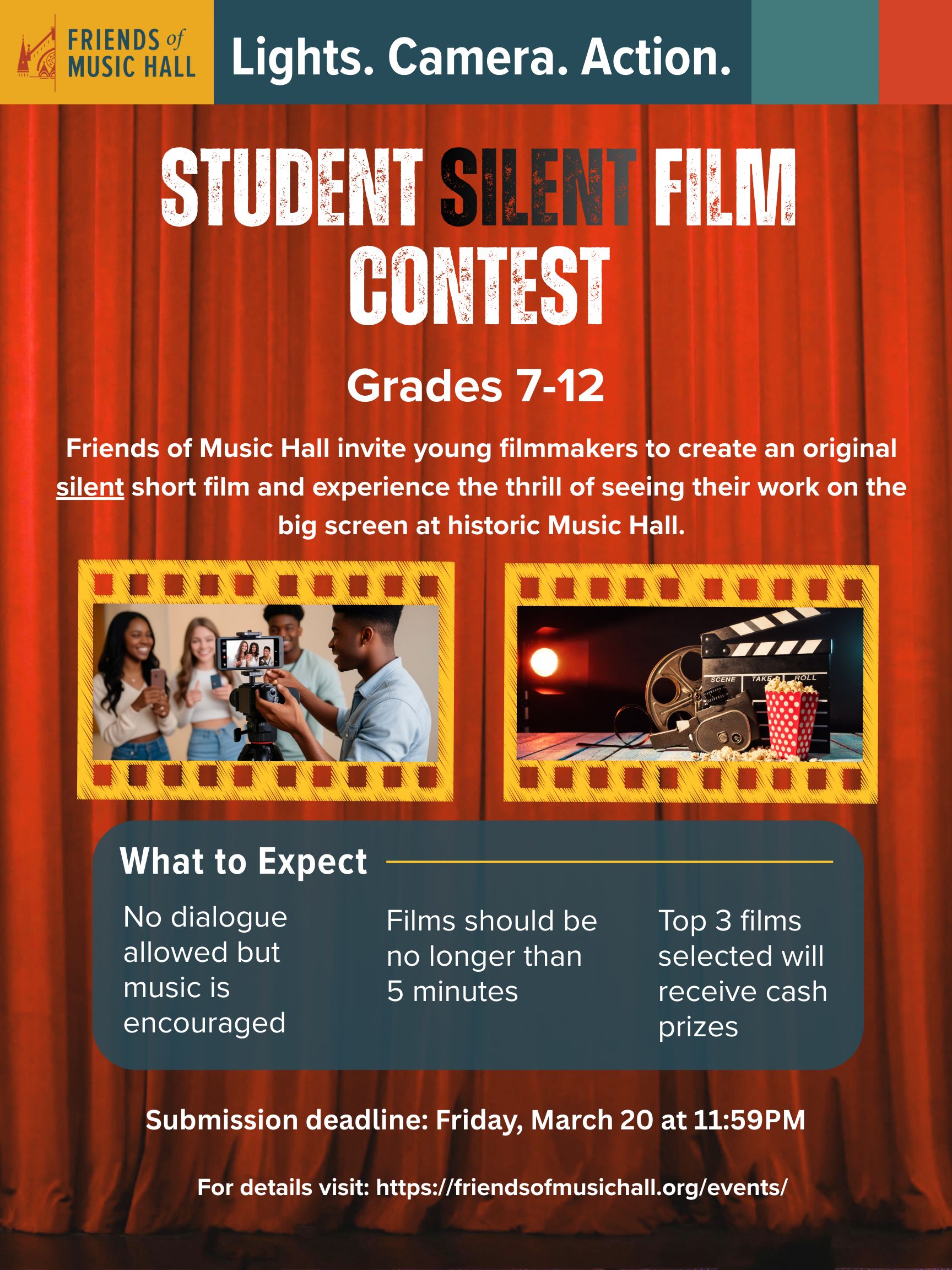 Happy Holidays with the Mighty Wurlitzer Organ takes place Friday, December 5, 2025, in the Ballroom of historic Music Hall