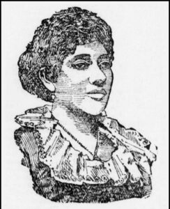 Madame Marie Selika, Sweet Singer, Cleveland Gazette, Aug. 8, 1891, p.2.