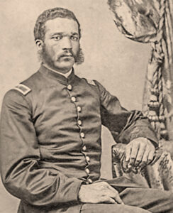 2nd Lieutenant William H. Dupree, 55th Massachusetts Volunteer Infantry.