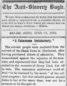 A Cutaneous Aristocracy, Anti-Slavery Bugle, p.2.