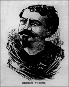 Signor Farini, c.1892.