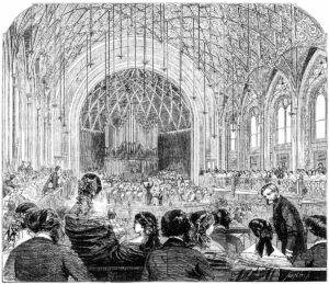 St. James Music Hall, The Illustrated London News, v.32, n.912, April 10, 1858, p.369.