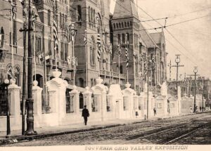 1910 Fall Festival, Ohio Valley Exposition, postcard.