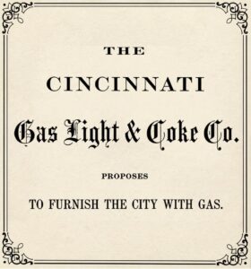 Cincinnati Gas, Light, & Coke Co., Terms, Rules, Regulations, 1860.